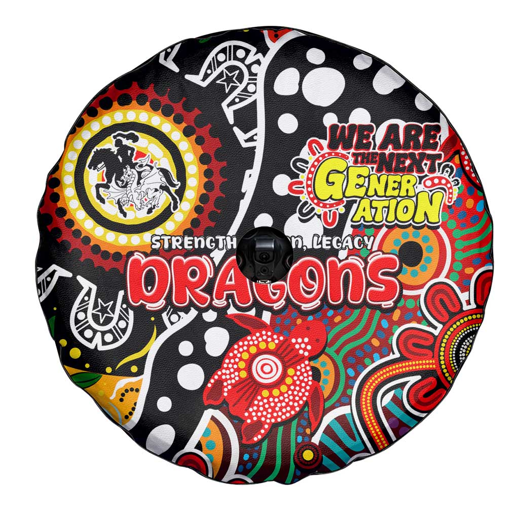 Dragons NRL Celebrating 50 Years of Naidoc Spare Tire Cover NAIDOC Week 2025 Aboriginal