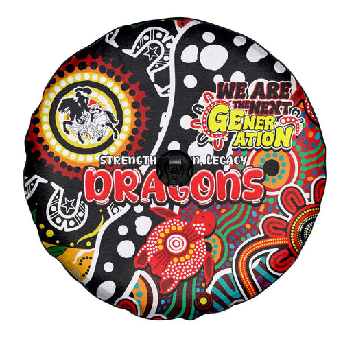 Dragons NRL Celebrating 50 Years of Naidoc Spare Tire Cover NAIDOC Week 2025 Aboriginal