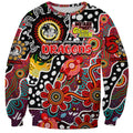 Personalised Dragons NRL Celebrating 50 Years of Naidoc Sweatshirt NAIDOC Week 2025 Aboriginal