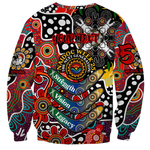 Personalised Dragons NRL Celebrating 50 Years of Naidoc Sweatshirt NAIDOC Week 2025 Aboriginal