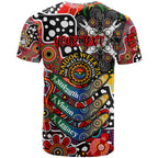 Personalised Dragons NRL Celebrating 50 Years of Naidoc T Shirt NAIDOC Week 2025 Aboriginal