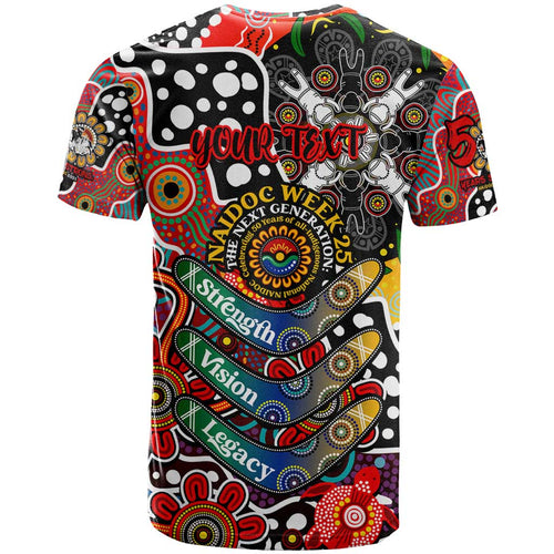 Personalised Dragons NRL Celebrating 50 Years of Naidoc T Shirt NAIDOC Week 2025 Aboriginal