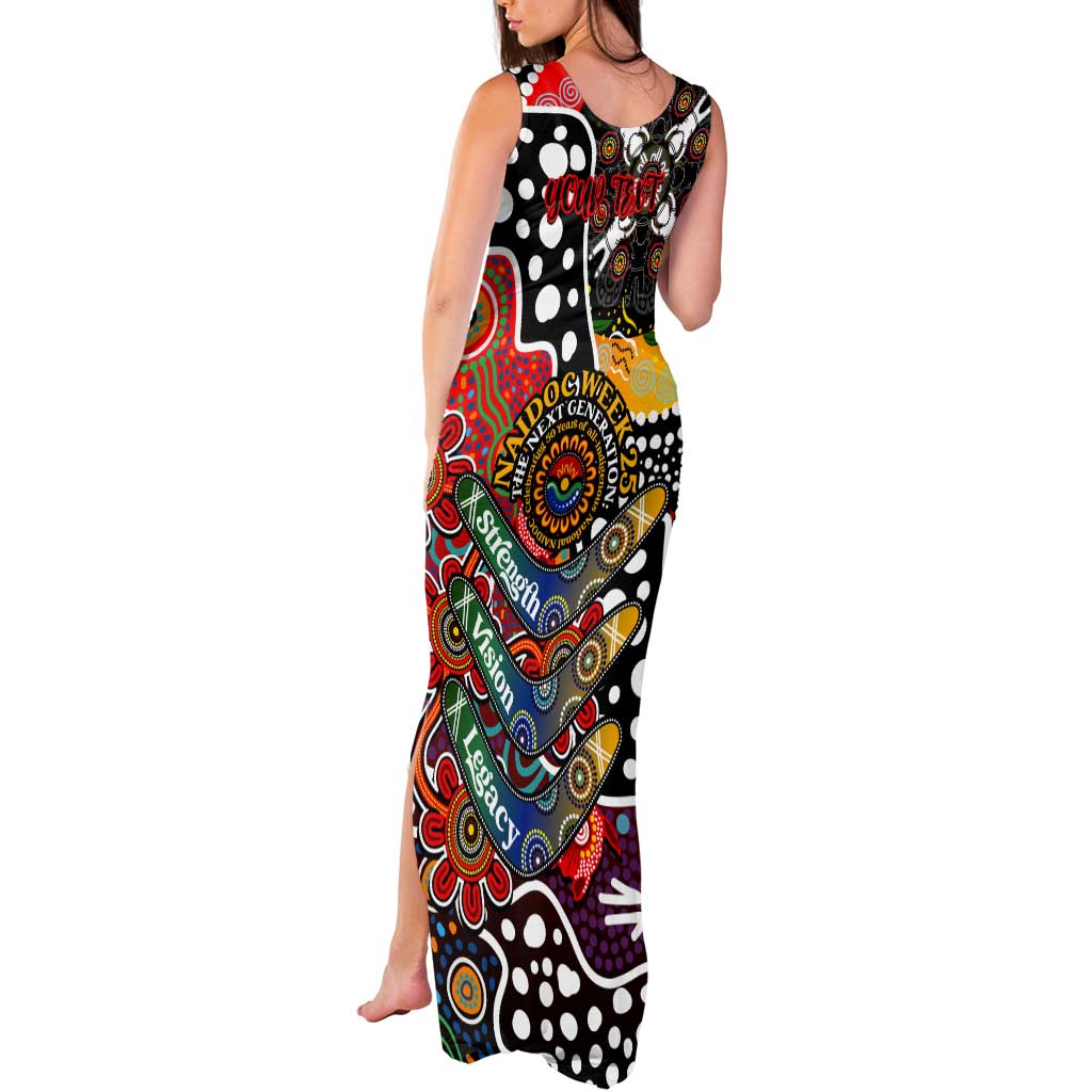 Personalised Dragons NRL Celebrating 50 Years of Naidoc Tank Maxi Dress NAIDOC Week 2025 Aboriginal