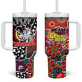 Dragons NRL Celebrating 50 Years of Naidoc Tumbler With Handle NAIDOC Week 2025 Aboriginal