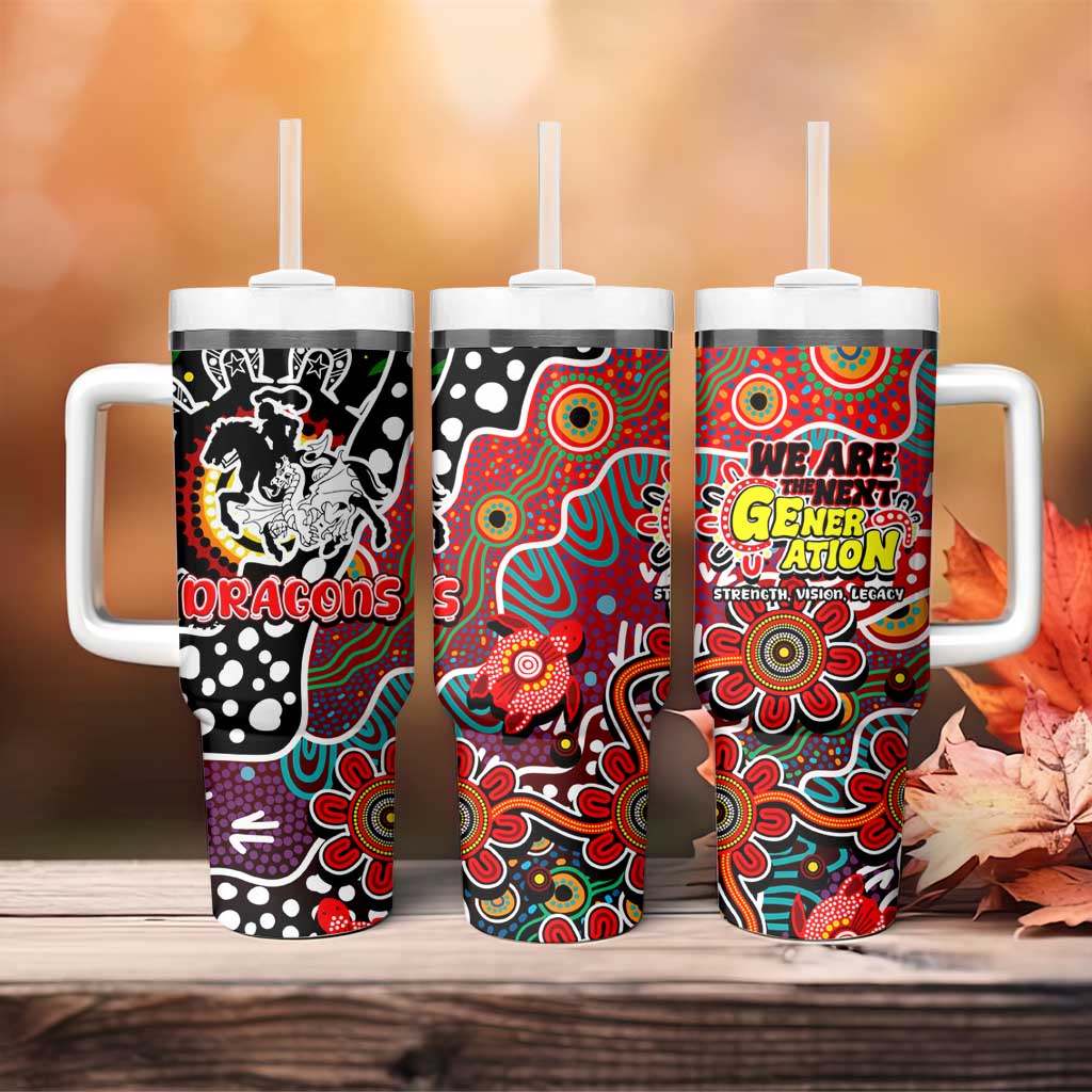 Dragons NRL Celebrating 50 Years of Naidoc Tumbler With Handle NAIDOC Week 2025 Aboriginal