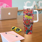Dragons NRL Celebrating 50 Years of Naidoc Tumbler With Handle NAIDOC Week 2025 Aboriginal