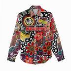 Personalised Dragons NRL Celebrating 50 Years of Naidoc Women Casual Shirt NAIDOC Week 2025 Aboriginal