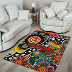 Roosters NRL Celebrating 50 Years of Naidoc Area Rug NAIDOC Week 2025 Aboriginal