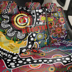 Roosters NRL Celebrating 50 Years of Naidoc Back Car Seat Cover NAIDOC Week 2025 Aboriginal