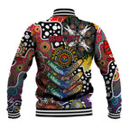Personalised Roosters NRL Celebrating 50 Years of Naidoc Baseball Jacket NAIDOC Week 2025 Aboriginal
