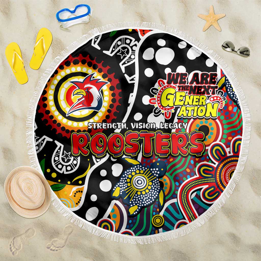 Roosters NRL Celebrating 50 Years of Naidoc Beach Blanket NAIDOC Week 2025 Aboriginal