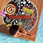 Roosters NRL Celebrating 50 Years of Naidoc Beach Blanket NAIDOC Week 2025 Aboriginal