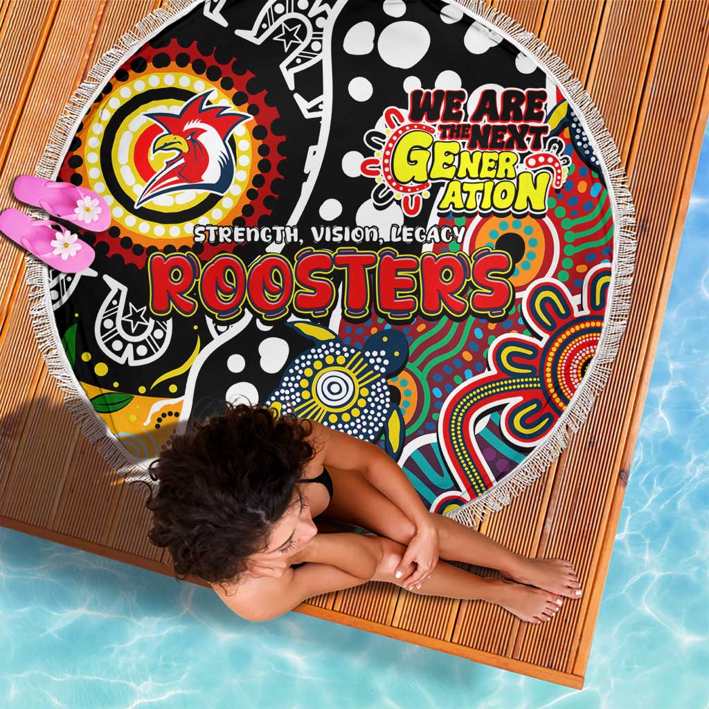 Roosters NRL Celebrating 50 Years of Naidoc Beach Blanket NAIDOC Week 2025 Aboriginal