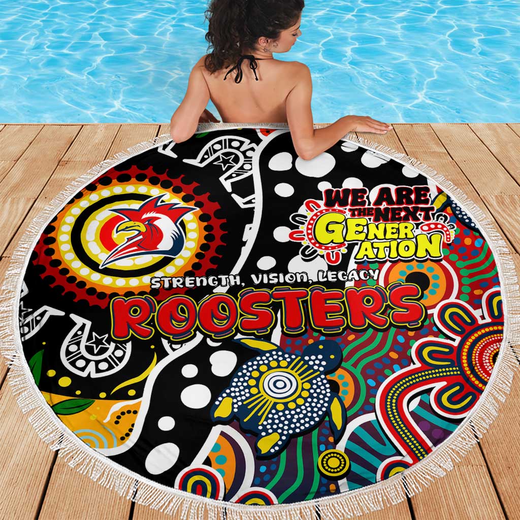 Roosters NRL Celebrating 50 Years of Naidoc Beach Blanket NAIDOC Week 2025 Aboriginal