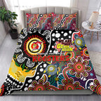 Roosters NRL Celebrating 50 Years of Naidoc Bedding Set NAIDOC Week 2025 Aboriginal