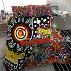Roosters NRL Celebrating 50 Years of Naidoc Bedding Set NAIDOC Week 2025 Aboriginal