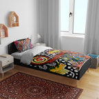 Roosters NRL Celebrating 50 Years of Naidoc Bedding Set NAIDOC Week 2025 Aboriginal