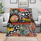 Roosters NRL Celebrating 50 Years of Naidoc Blanket NAIDOC Week 2025 Aboriginal