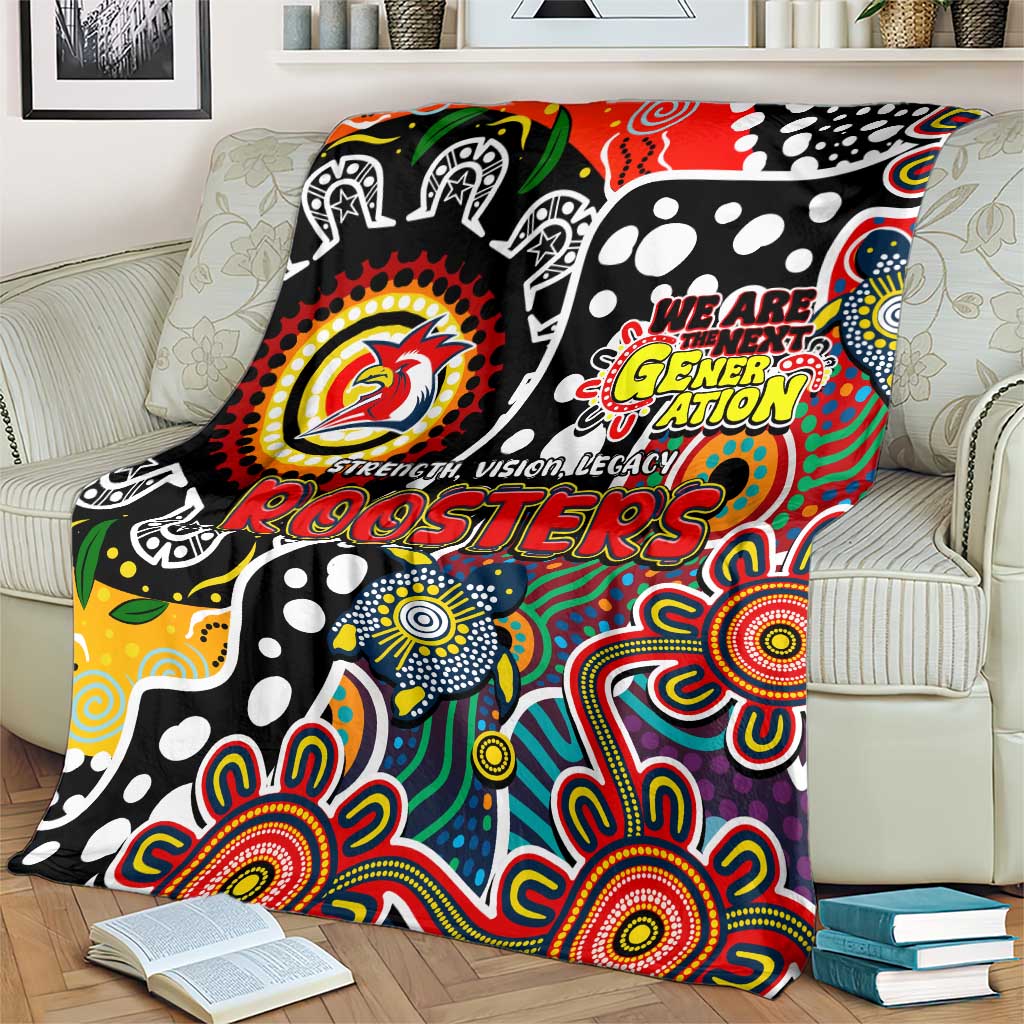 Roosters NRL Celebrating 50 Years of Naidoc Blanket NAIDOC Week 2025 Aboriginal