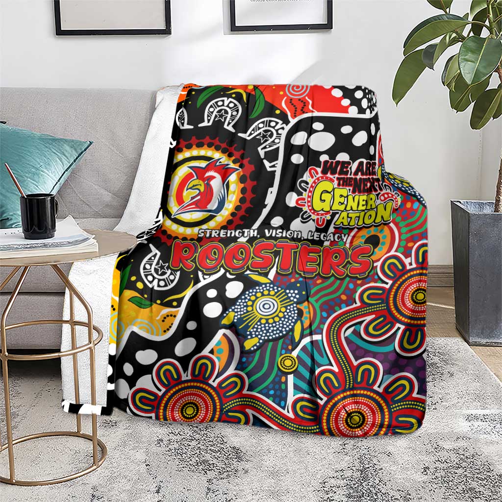 Roosters NRL Celebrating 50 Years of Naidoc Blanket NAIDOC Week 2025 Aboriginal