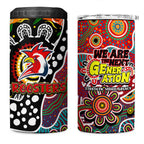 Roosters NRL Celebrating 50 Years of Naidoc 4 in 1 Can Cooler Tumbler NAIDOC Week 2025 Aboriginal