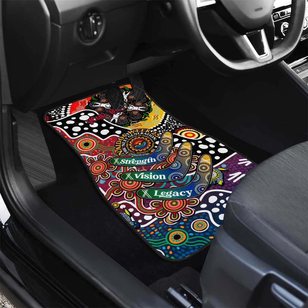 Roosters NRL Celebrating 50 Years of Naidoc Car Mats NAIDOC Week 2025 Aboriginal