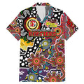 Personalised Roosters NRL Celebrating 50 Years of Naidoc Family Matching Mermaid Dress and Hawaiian Shirt NAIDOC Week 2025 Aboriginal