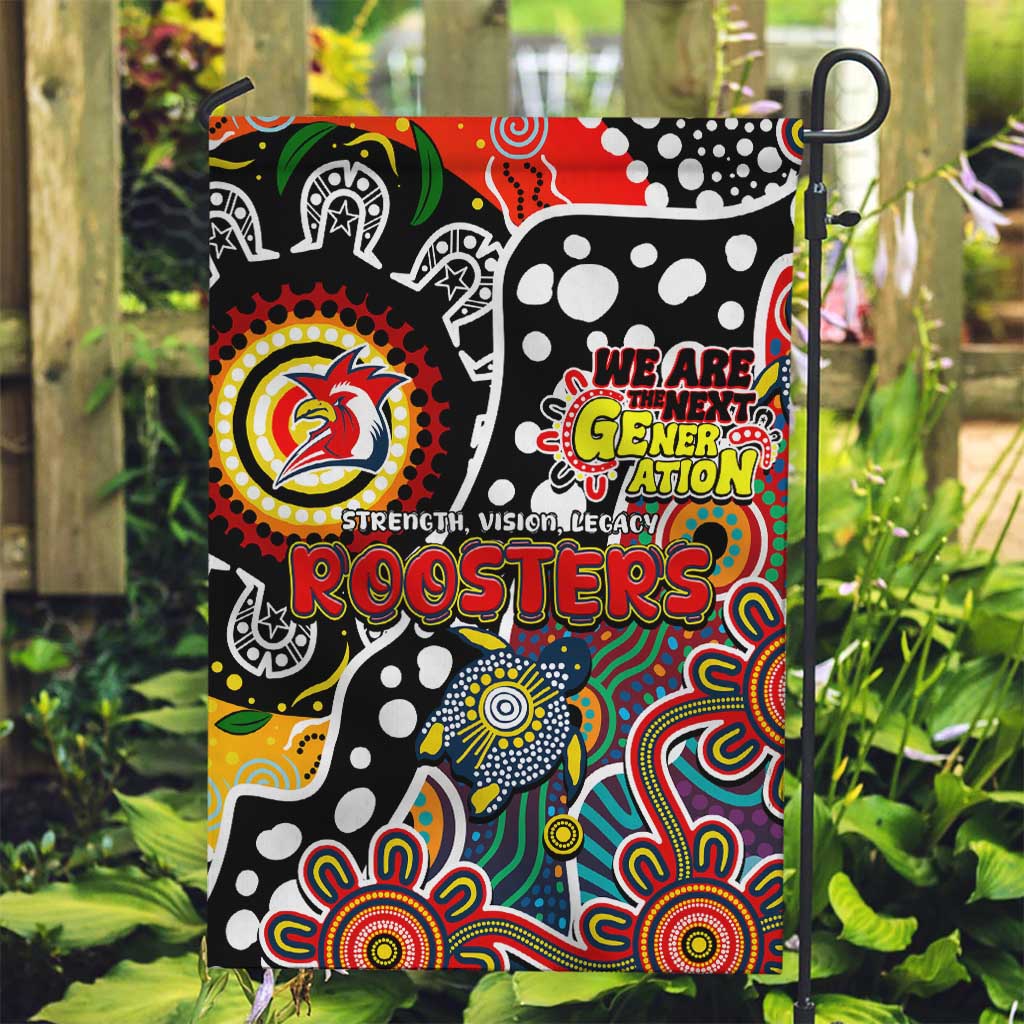 Roosters NRL Celebrating 50 Years of Naidoc Garden Flag NAIDOC Week 2025 Aboriginal