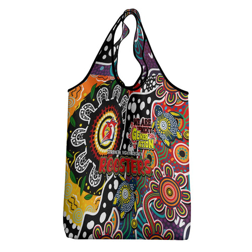 Roosters NRL Celebrating 50 Years of Naidoc Grocery Bag NAIDOC Week 2025 Aboriginal