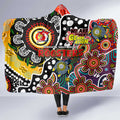 Roosters NRL Celebrating 50 Years of Naidoc Hooded Blanket NAIDOC Week 2025 Aboriginal