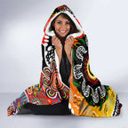 Roosters NRL Celebrating 50 Years of Naidoc Hooded Blanket NAIDOC Week 2025 Aboriginal