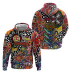 Personalised Roosters NRL Celebrating 50 Years of Naidoc Hoodie NAIDOC Week 2025 Aboriginal