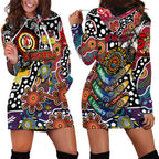 Personalised Roosters NRL Celebrating 50 Years of Naidoc Hoodie Dress NAIDOC Week 2025 Aboriginal