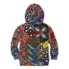 Personalised Roosters NRL Celebrating 50 Years of Naidoc Kid Hoodie NAIDOC Week 2025 Aboriginal