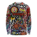 Personalised Roosters NRL Celebrating 50 Years of Naidoc Long Sleeve Shirt NAIDOC Week 2025 Aboriginal
