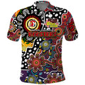 Personalised Roosters NRL Celebrating 50 Years of Naidoc Polo Shirt NAIDOC Week 2025 Aboriginal