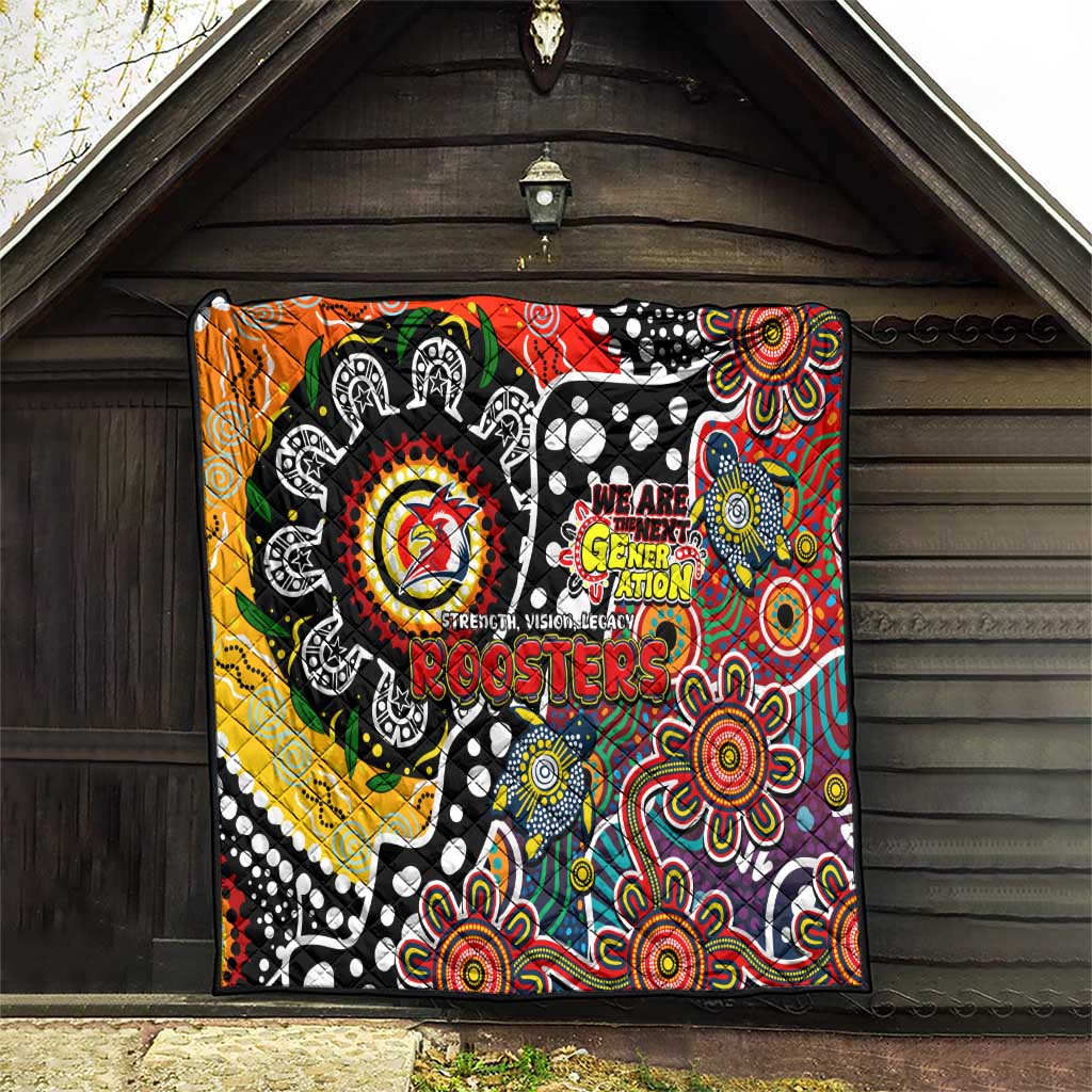 Roosters NRL Celebrating 50 Years of Naidoc Quilt NAIDOC Week 2025 Aboriginal