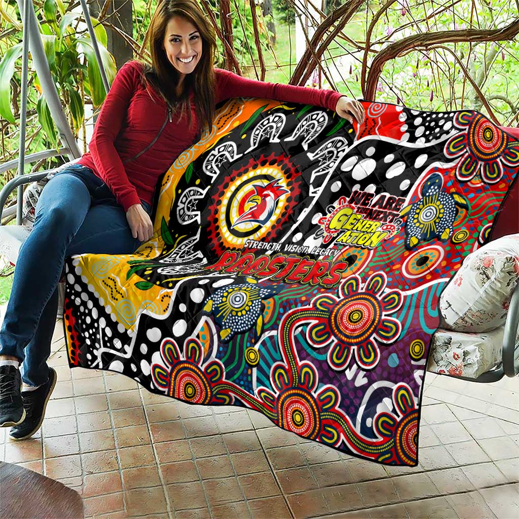 Roosters NRL Celebrating 50 Years of Naidoc Quilt NAIDOC Week 2025 Aboriginal