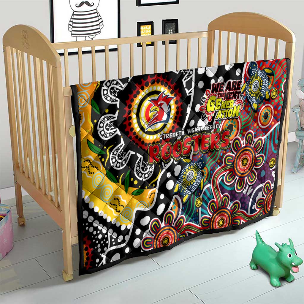 Roosters NRL Celebrating 50 Years of Naidoc Quilt NAIDOC Week 2025 Aboriginal