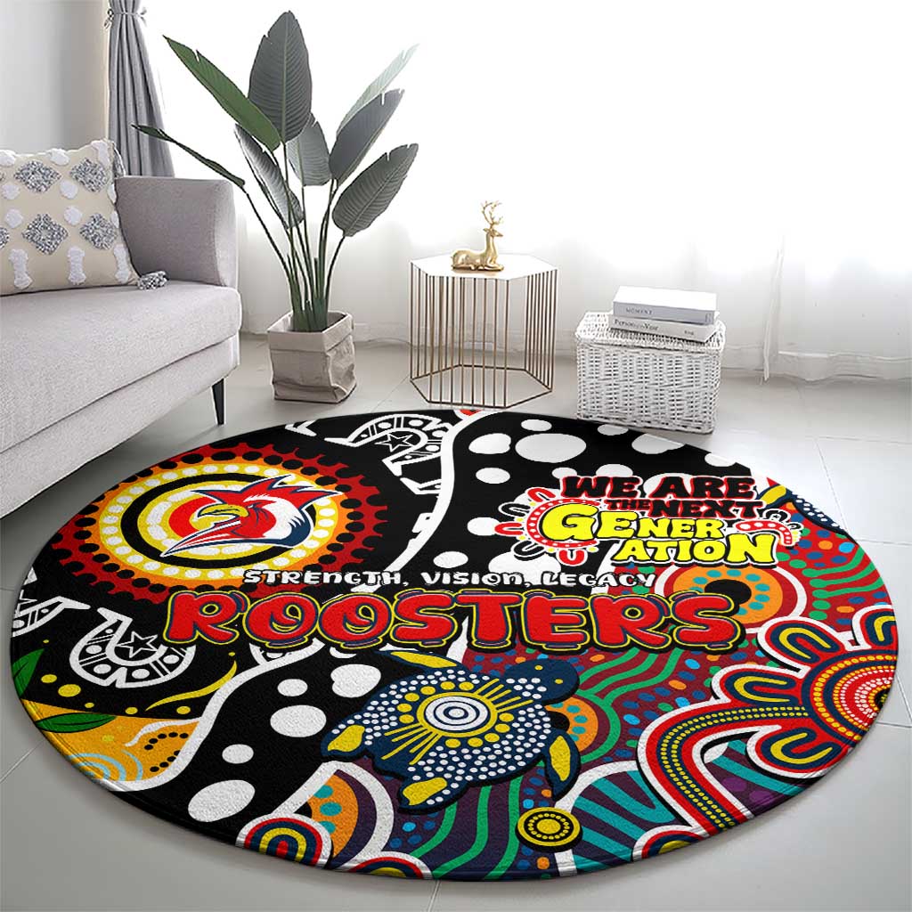 Roosters NRL Celebrating 50 Years of Naidoc Round Carpet NAIDOC Week 2025 Aboriginal