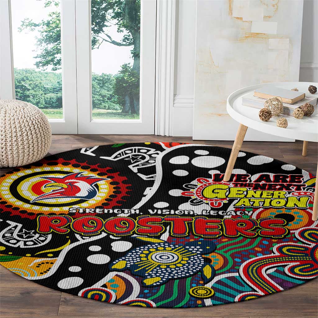 Roosters NRL Celebrating 50 Years of Naidoc Round Carpet NAIDOC Week 2025 Aboriginal