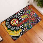 Roosters NRL Celebrating 50 Years of Naidoc Rubber Doormat NAIDOC Week 2025 Aboriginal
