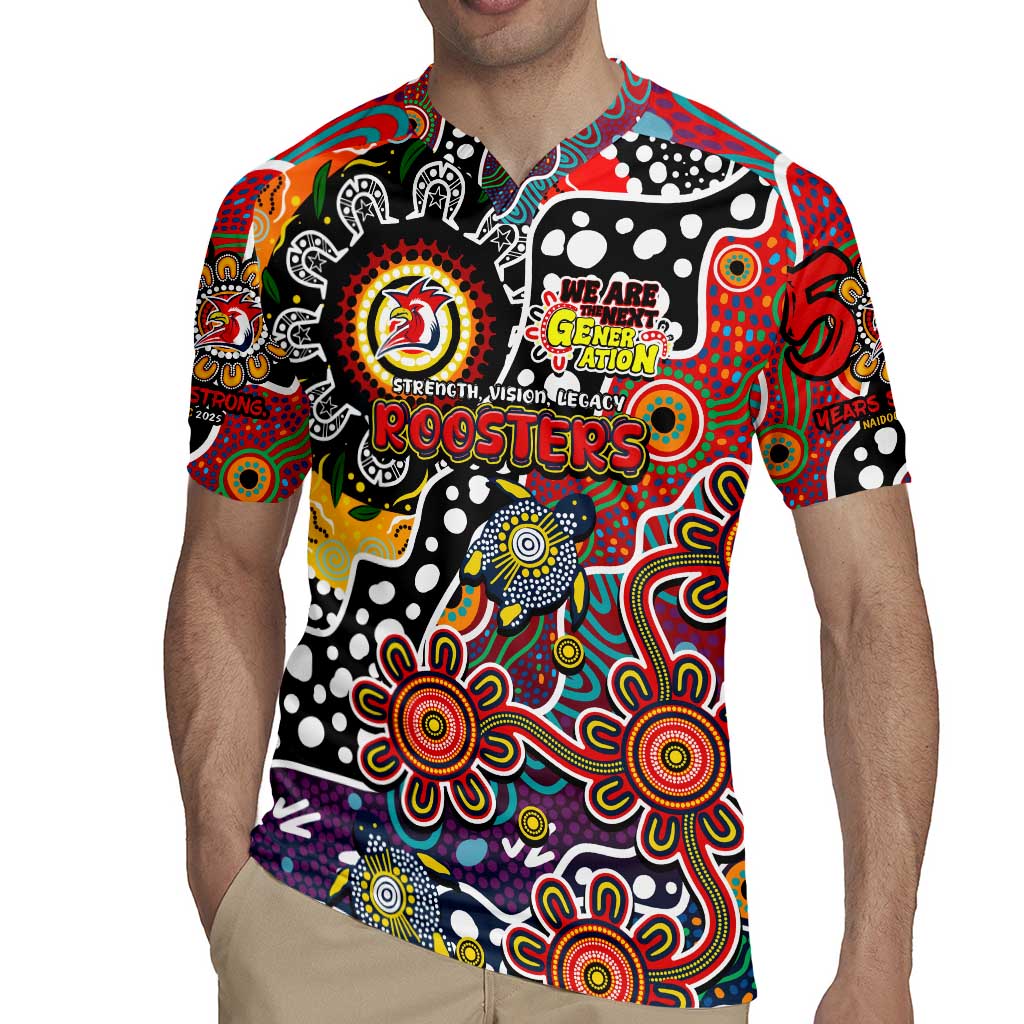 Personalised Roosters NRL Celebrating 50 Years of Naidoc Rugby Jersey NAIDOC Week 2025 Aboriginal
