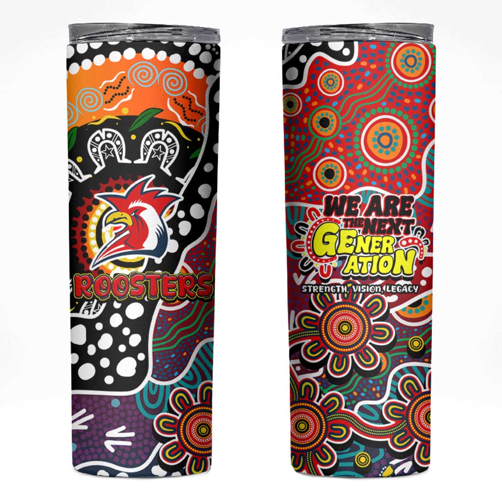 Roosters NRL Celebrating 50 Years of Naidoc Skinny Tumbler NAIDOC Week 2025 Aboriginal