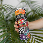 Roosters NRL Celebrating 50 Years of Naidoc Skinny Tumbler NAIDOC Week 2025 Aboriginal