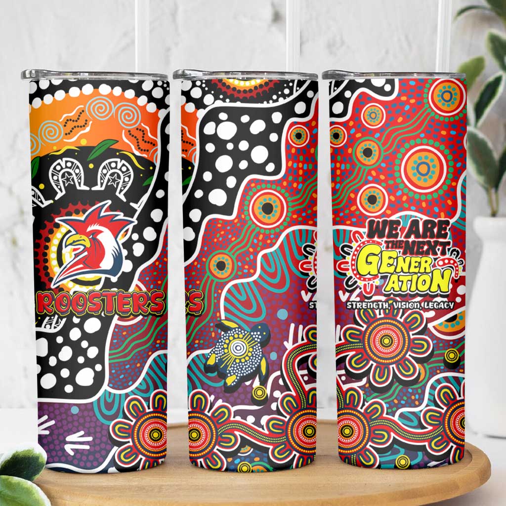Roosters NRL Celebrating 50 Years of Naidoc Skinny Tumbler NAIDOC Week 2025 Aboriginal