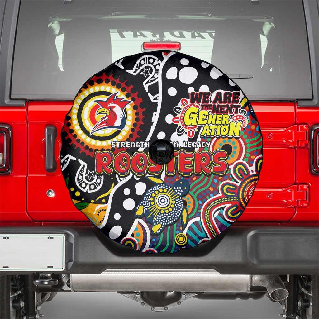 Roosters NRL Celebrating 50 Years of Naidoc Spare Tire Cover NAIDOC Week 2025 Aboriginal