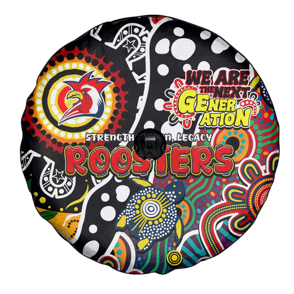 Roosters NRL Celebrating 50 Years of Naidoc Spare Tire Cover NAIDOC Week 2025 Aboriginal