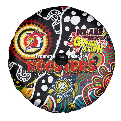 Roosters NRL Celebrating 50 Years of Naidoc Spare Tire Cover NAIDOC Week 2025 Aboriginal