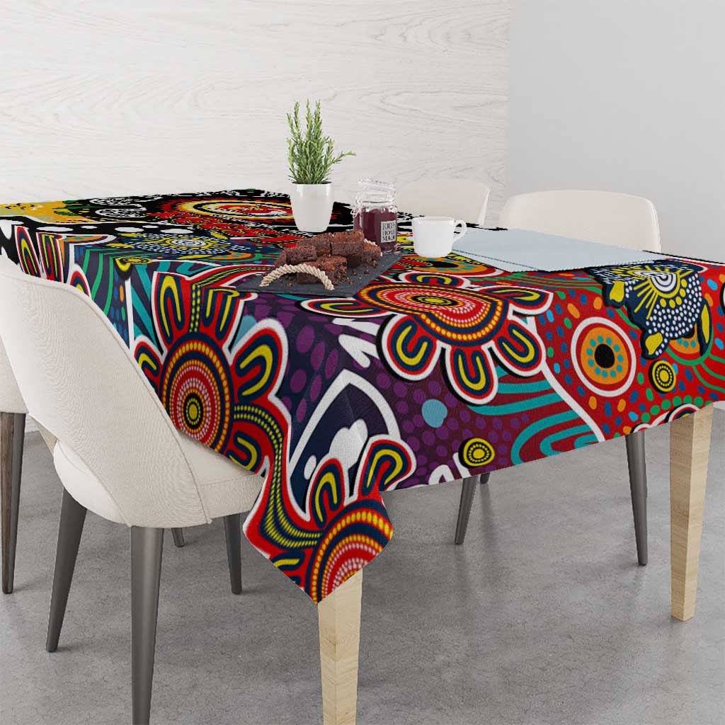 Roosters NRL Celebrating 50 Years of Naidoc Tablecloth NAIDOC Week 2025 Aboriginal
